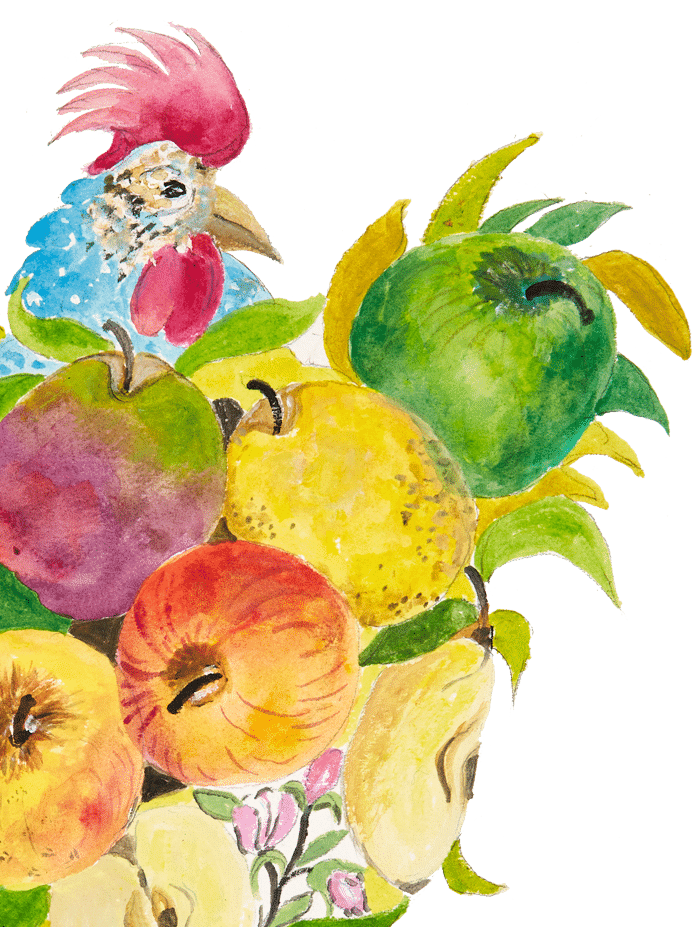 Apple And Chicken Transparent