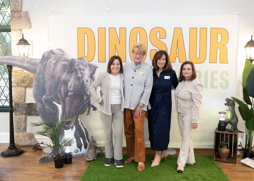 Sandra Cordiano, SM&NC Collections Committee Member; Melissa H. Mulrooney, SM&NC Chief Executive Officer; Roanne Wilcox, SM&NC Curator of Collections & Exhibitions; and Lynn Villency Cohen, SM&NC Collections Committee Chair.