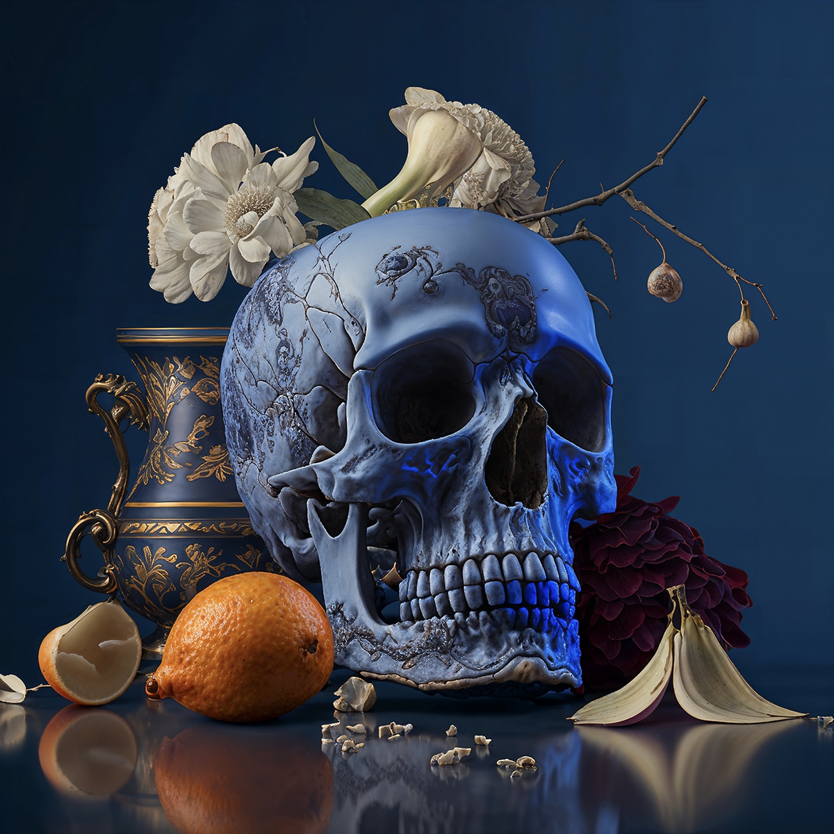Blue Skull