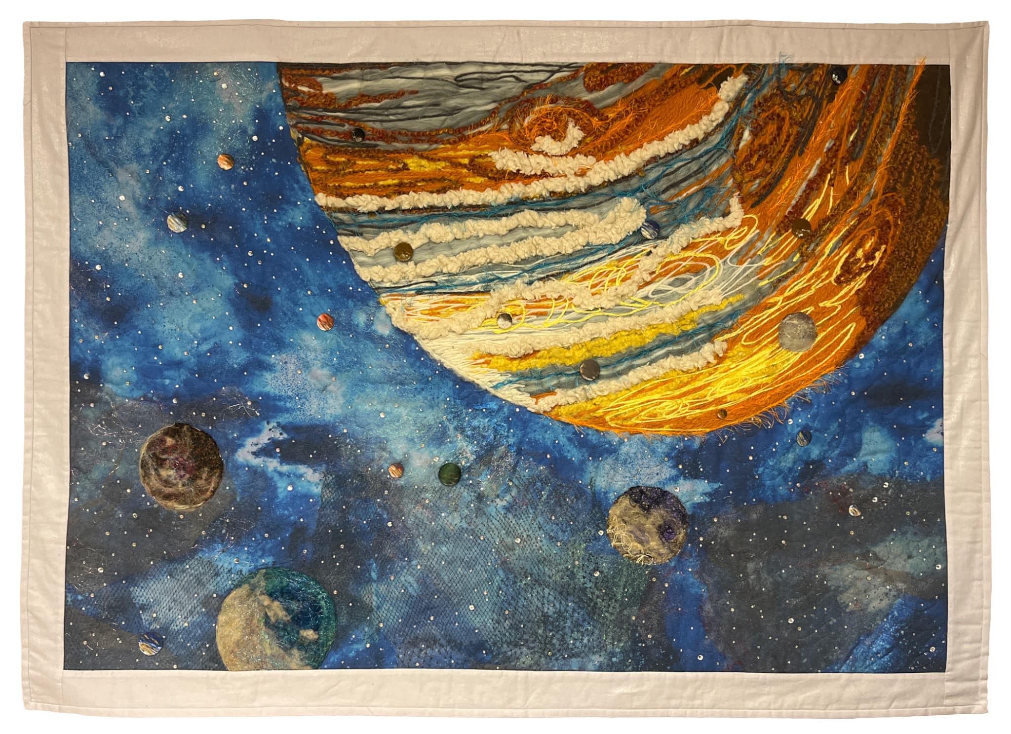 FP Huffman Postcard From Space, The Largest Planet FP Huffman Postcard From Space, The Largest Planet