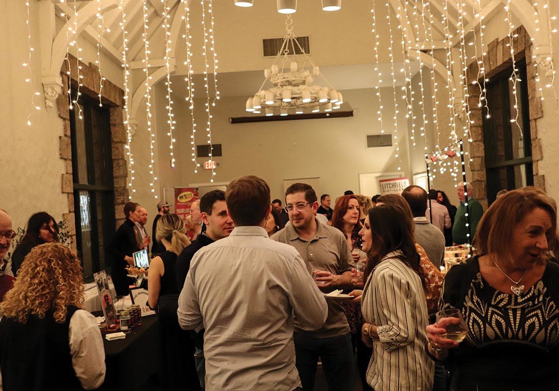 BevMax Stamford hosted its annual Bevs & Bites tasting at the Bendel Mansion on Feb. 10.