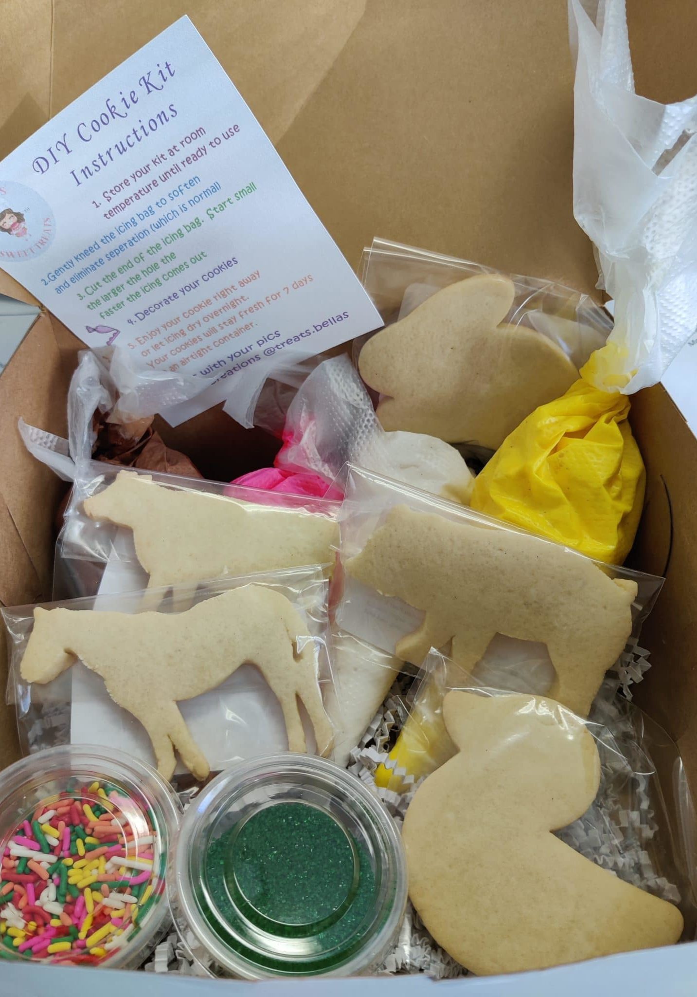 Farm Cookie Decorating Kit by Bella's Sweet Treats